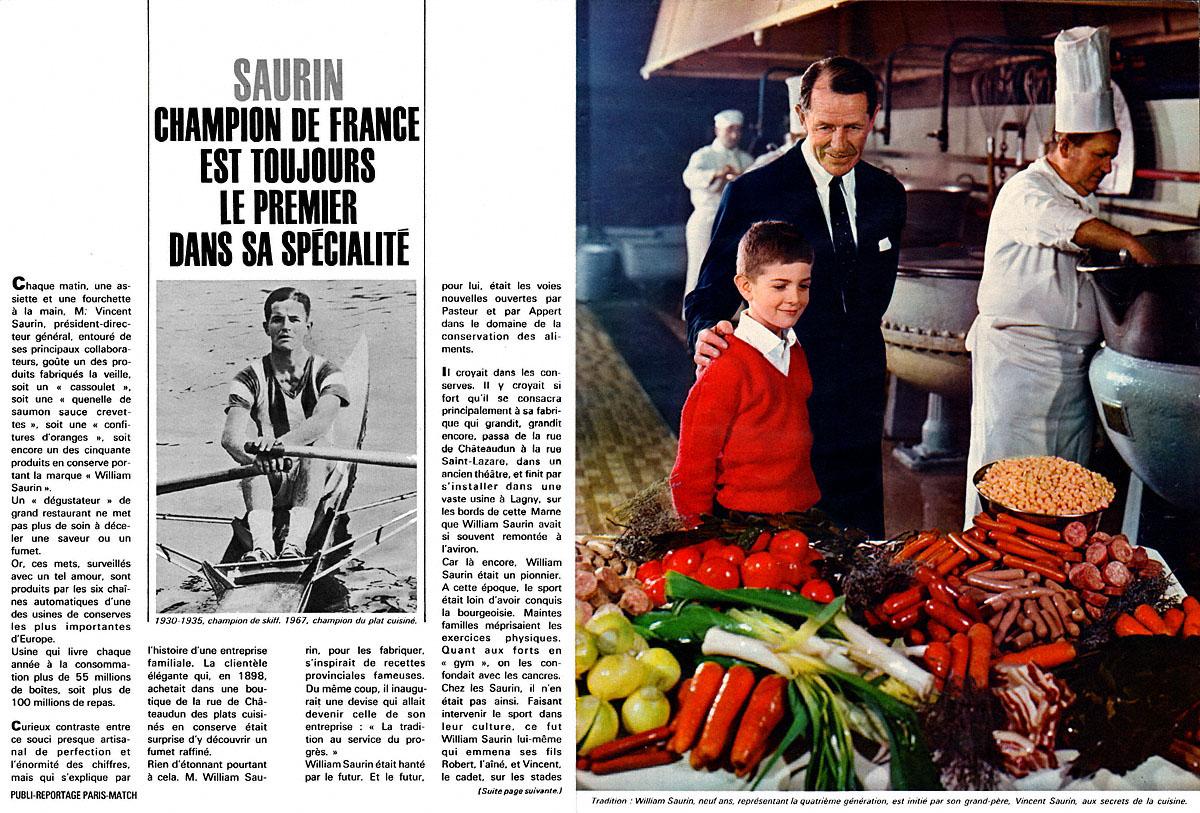 Publicit� William Saurin 1967